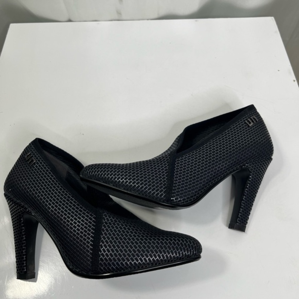 United Nude Elegant Black Mesh Heels, worn once, only inside, size 39